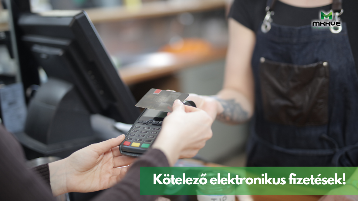 Jövőre kötelező lesz az elektronikus fizetések (POS) elfogadása!